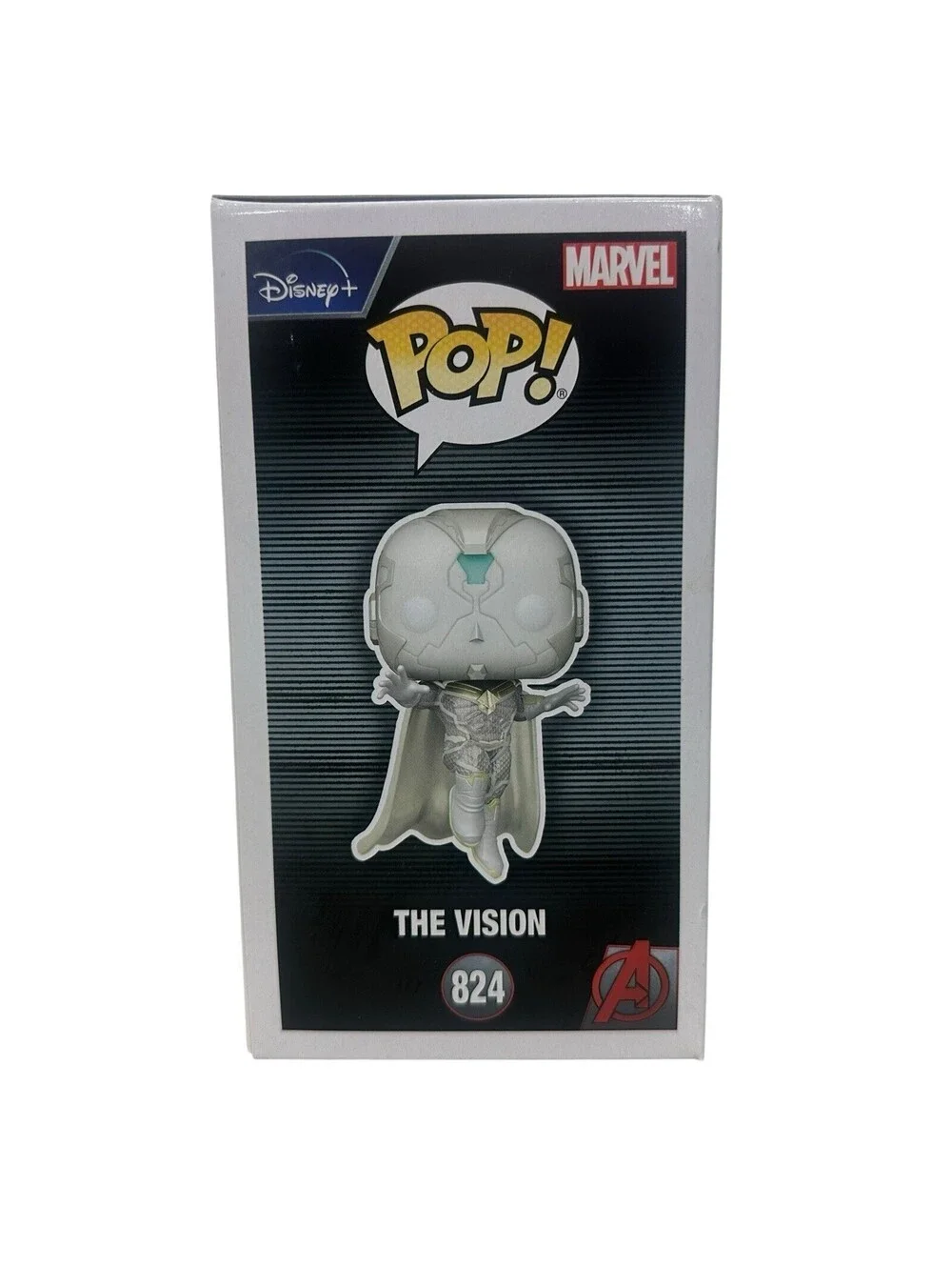 Funko Pop! The Vision 824 Marvel Comics WandaVision Show Vinyl Figure Toy Merch
